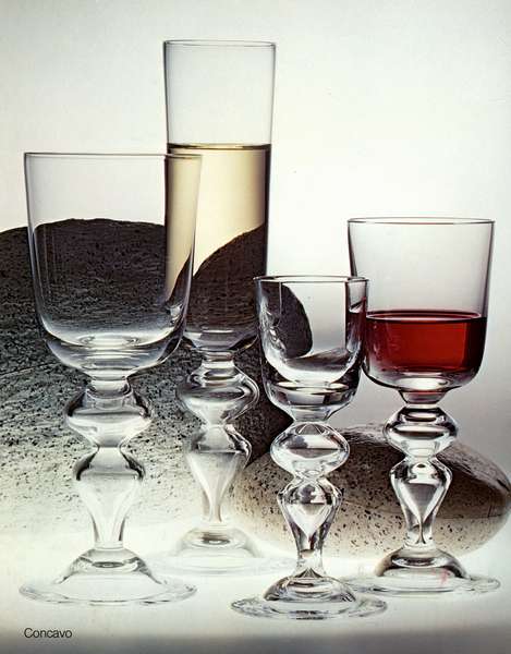 Trinkglasserie Concavo